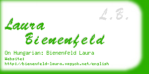 laura bienenfeld business card